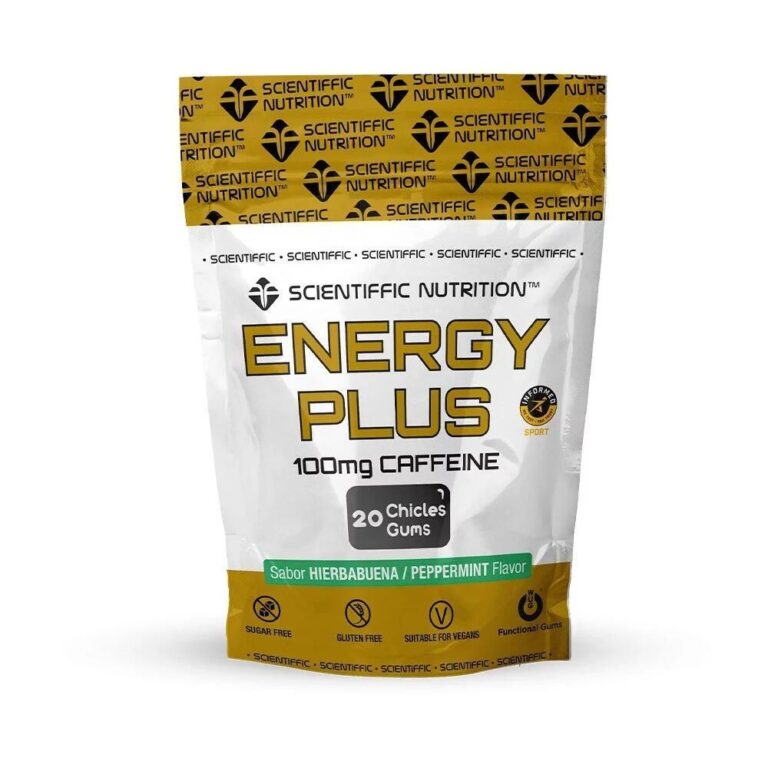 Chicles de cafeína y rendimiento deportivo.